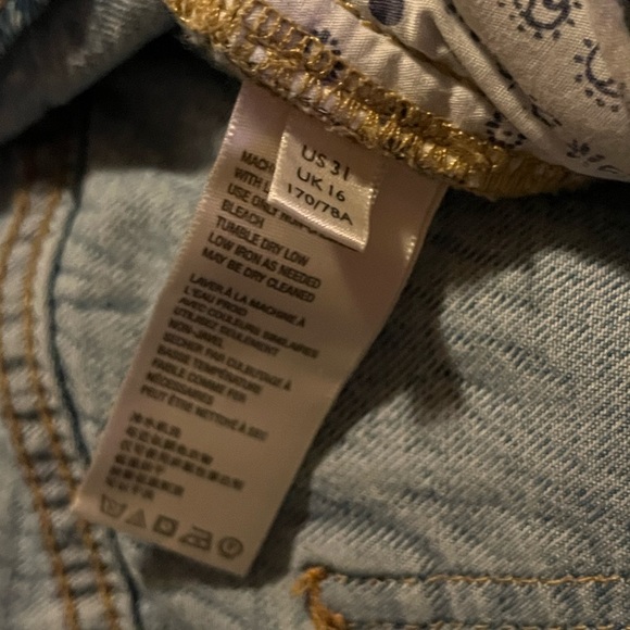 We The Free jeans! Patch work jeans! - Picture 5 of 5